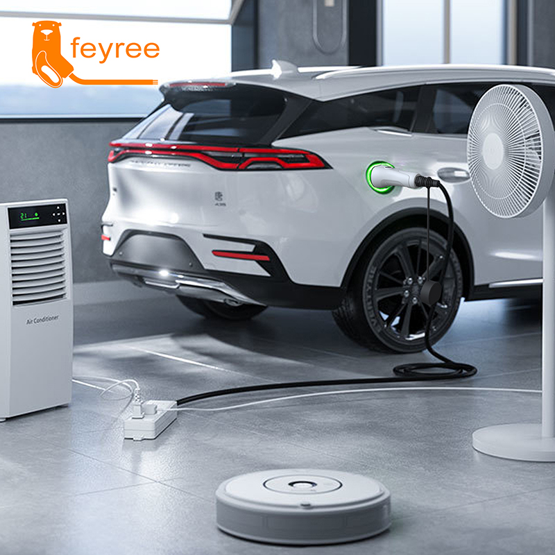 Cabo Feyree V2L para Carro Elé - Outdoor Power Station avaliação e preço