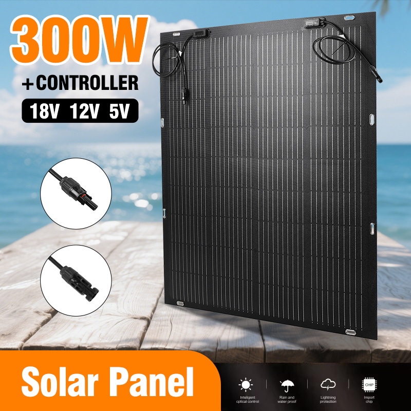 Painel solar flexível de 300w, - Solar Panel 200W avaliação e preço