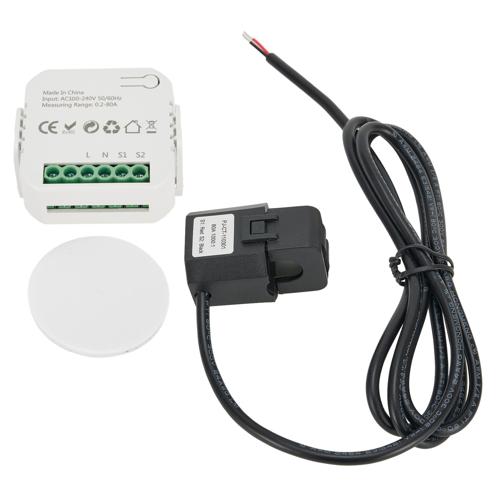 Medidor de Energia WIFI Tuya S - Energy Monitor Meter avaliação e preço