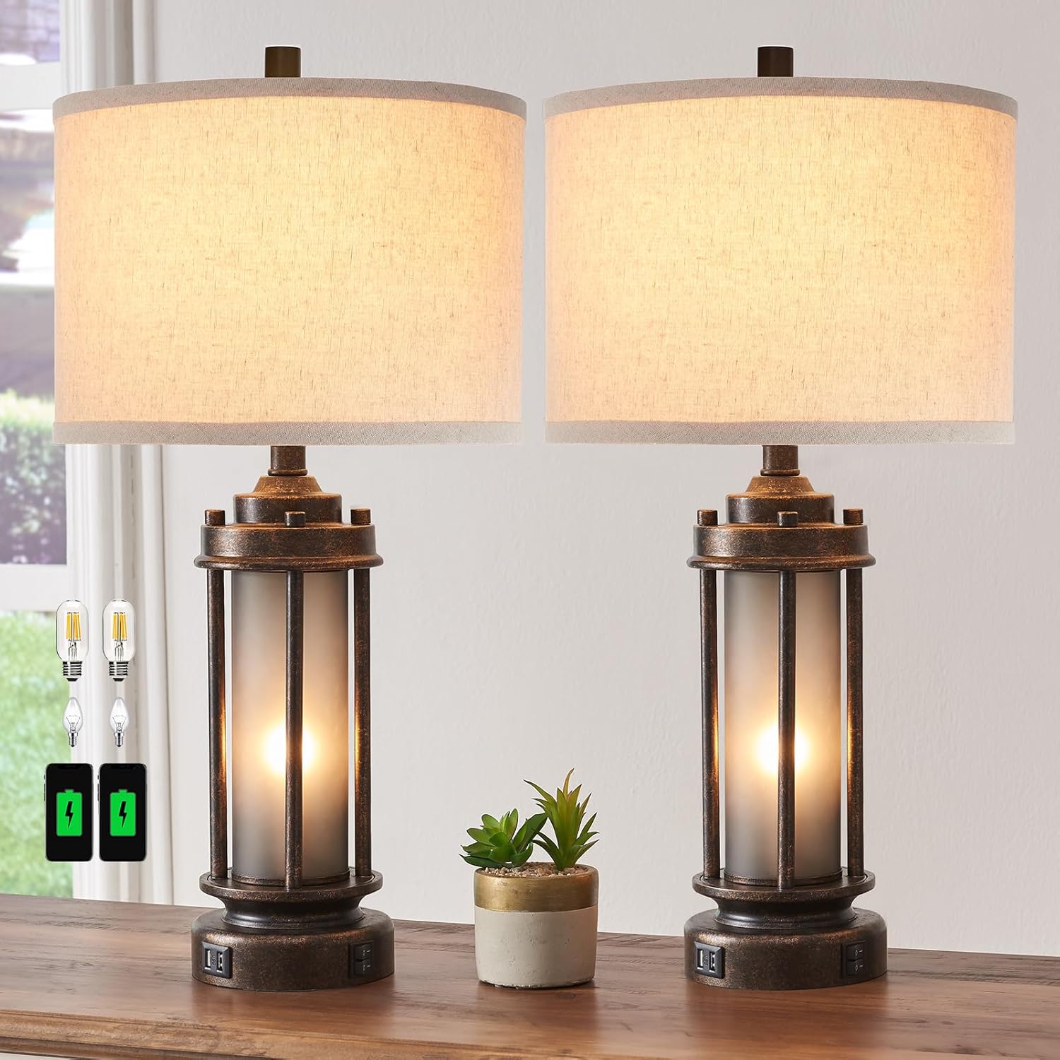 Conjunto de 2 Luminárias Estil - Solar Lamp avaliação e preço